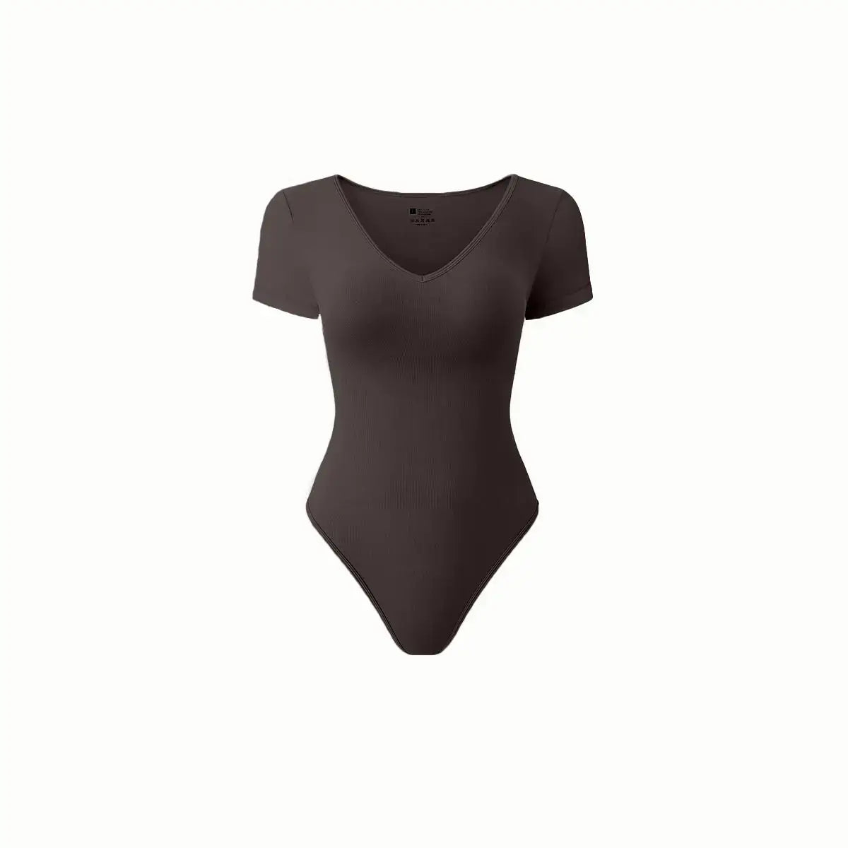 Tummy Control Bodysuits V-Neck back design