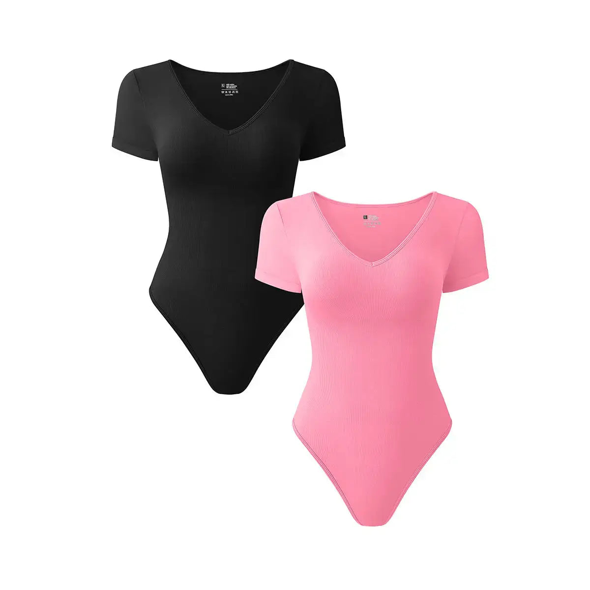 Seamless Tummy Control Bodysuits V-Neck